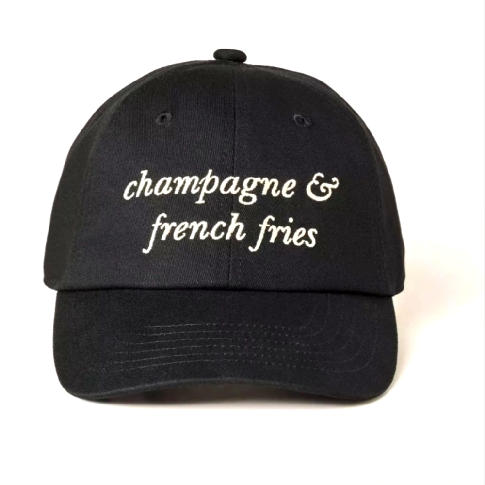 Kate Spade x Target Champagne & French Fries Baseball Hat
